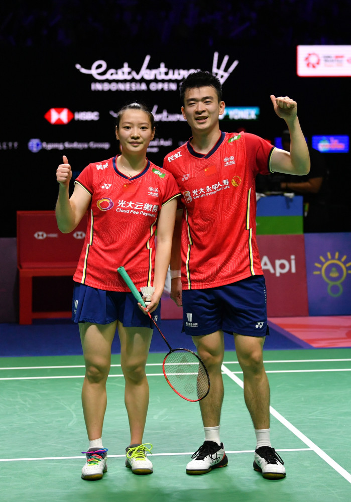 关于德国队逆转印尼队，郑思维惊艳四座的信息